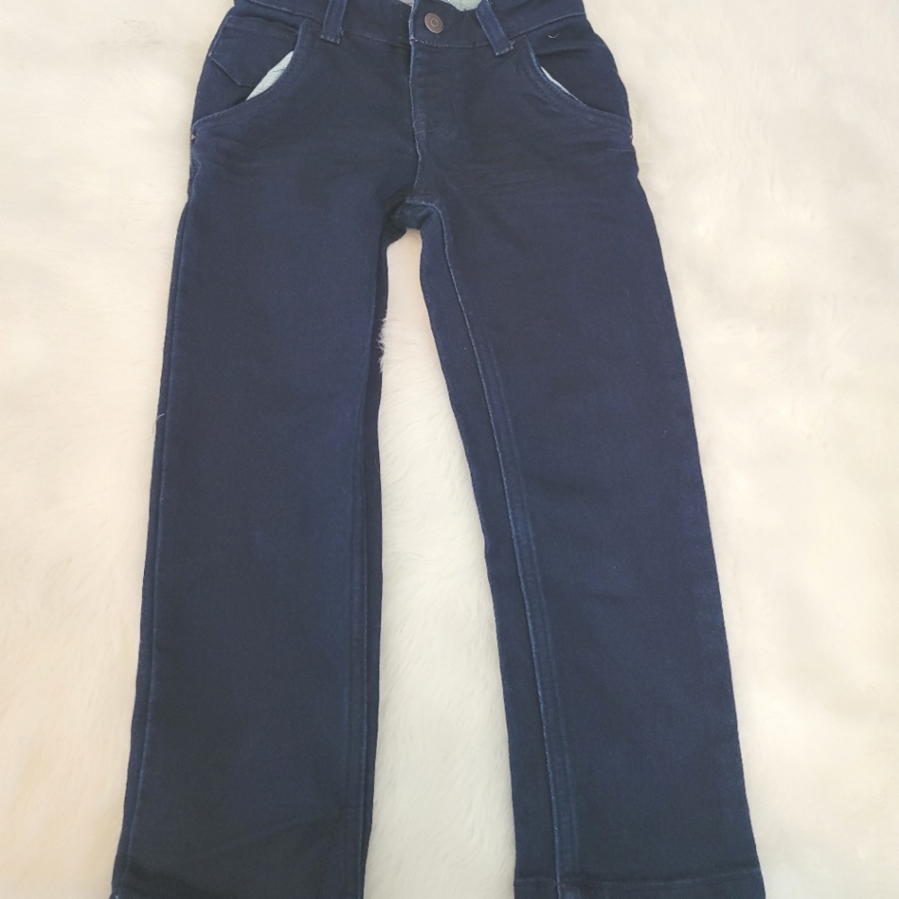 Cat & Jack size 4T Boys Jeans in dark Blue